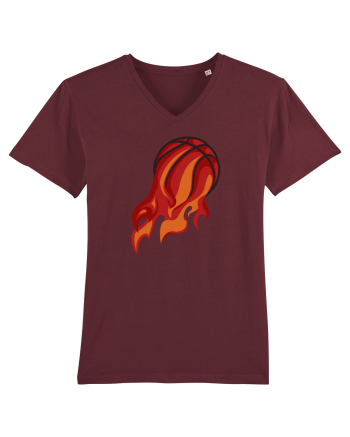 For Basketball Lovers Burgundy
