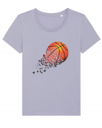 For Basketball Lovers Tricou mânecă scurtă guler larg fitted Damă Expresser