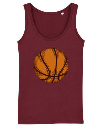 For Basketball Lovers Burgundy