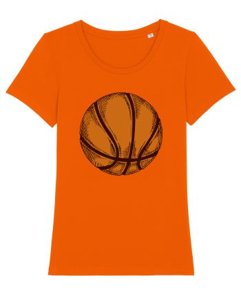 For Basketball Lovers Bright Orange