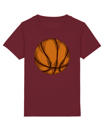 For Basketball Lovers Burgundy