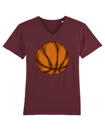 For Basketball Lovers Burgundy