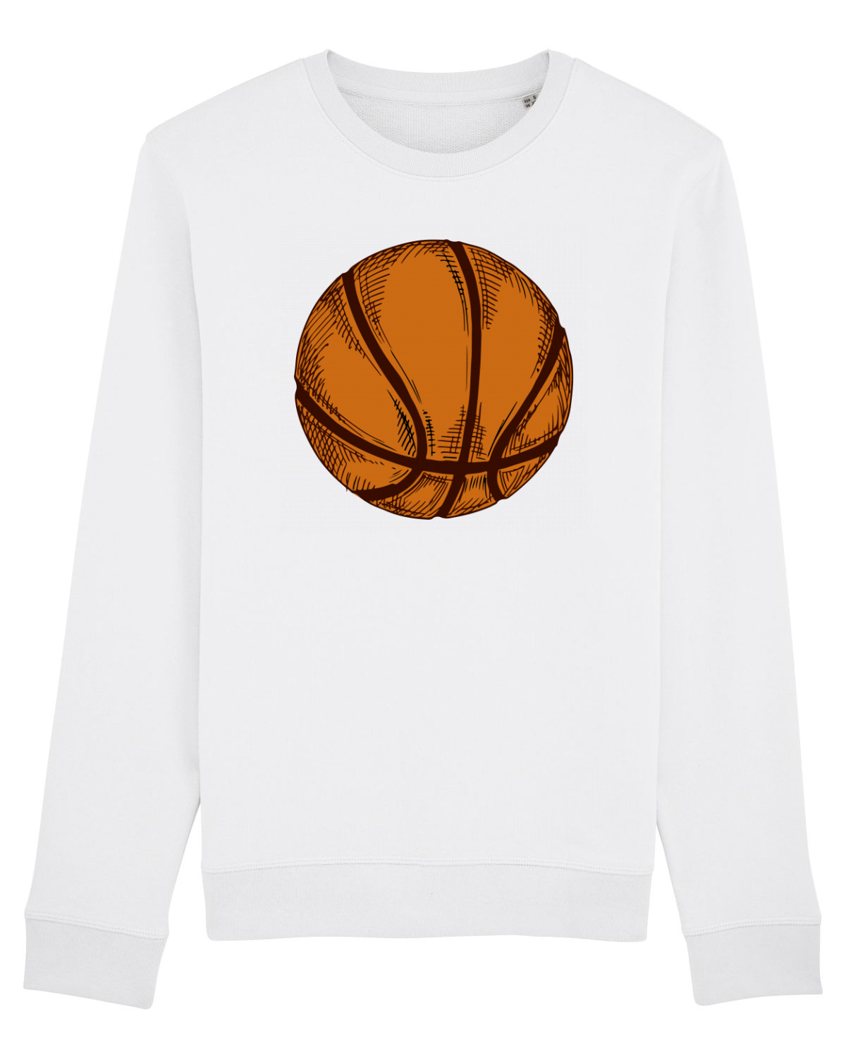 Bluză mânecă lungă Unisex Rise White