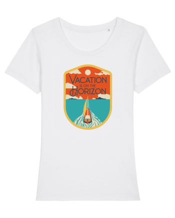 Vacation Is On The Horizon White