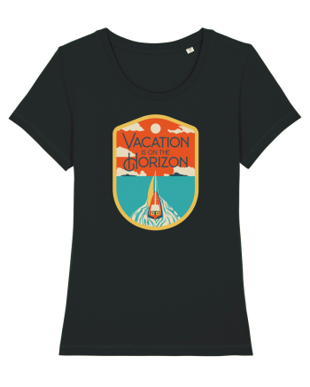 Vacation Is On The Horizon Black