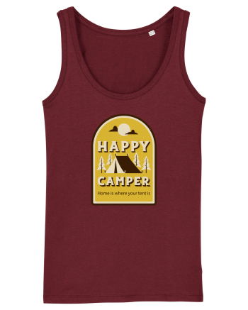 Happy Camper Burgundy