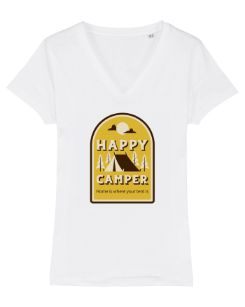 Happy Camper White