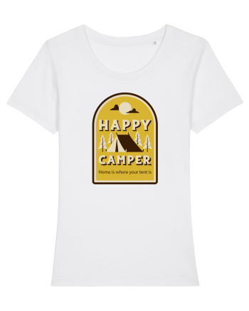 Happy Camper White