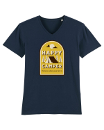 Happy Camper Tricou mânecă scurtă guler V Bărbat Presenter