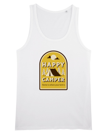 Happy Camper White