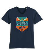 Summer Paradise Tricou mânecă scurtă guler V Bărbat Presenter