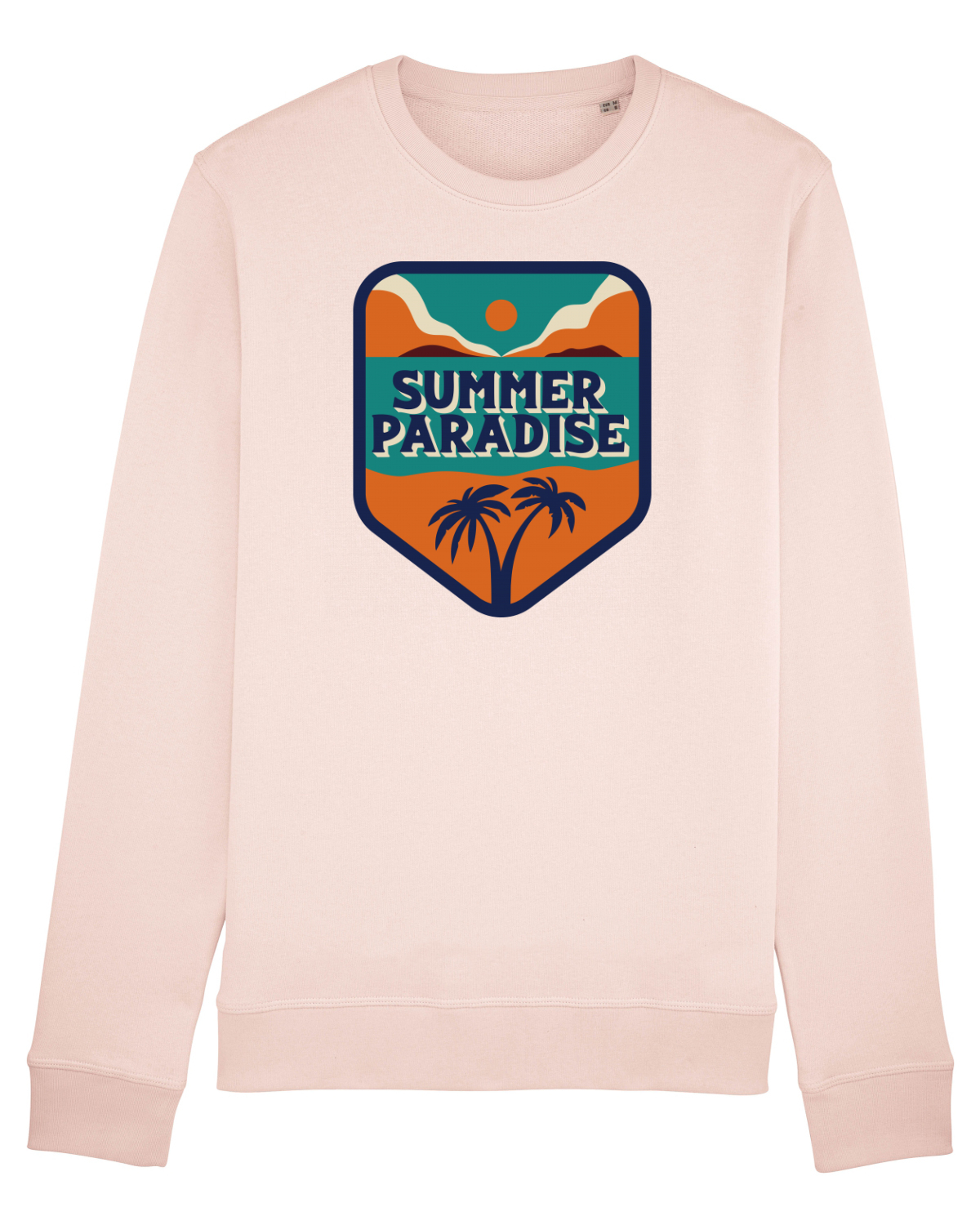 Bluză mânecă lungă Unisex Rise Candy Pink