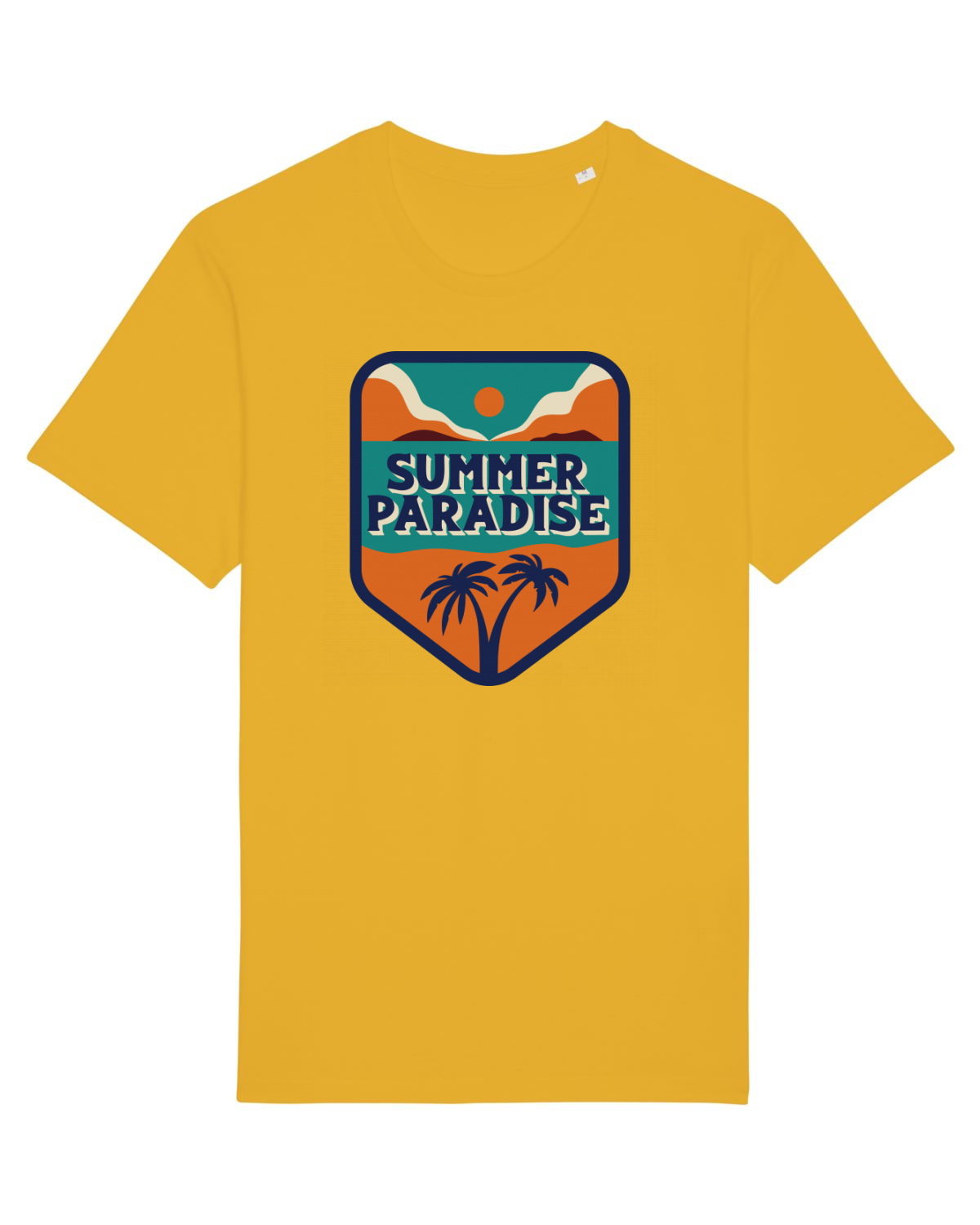 Tricou mânecă scurtă Unisex Rocker Spectra Yellow