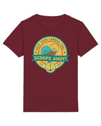 Scoop Ahoy! Burgundy