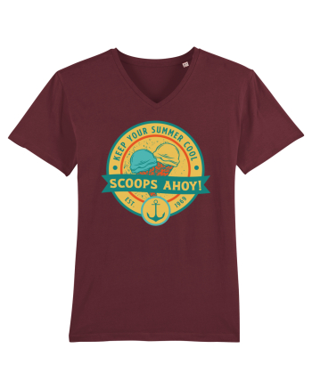 Scoop Ahoy! Burgundy