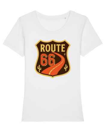  Retro Route 66 White