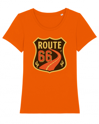  Retro Route 66 Bright Orange