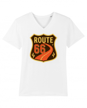  Retro Route 66 White