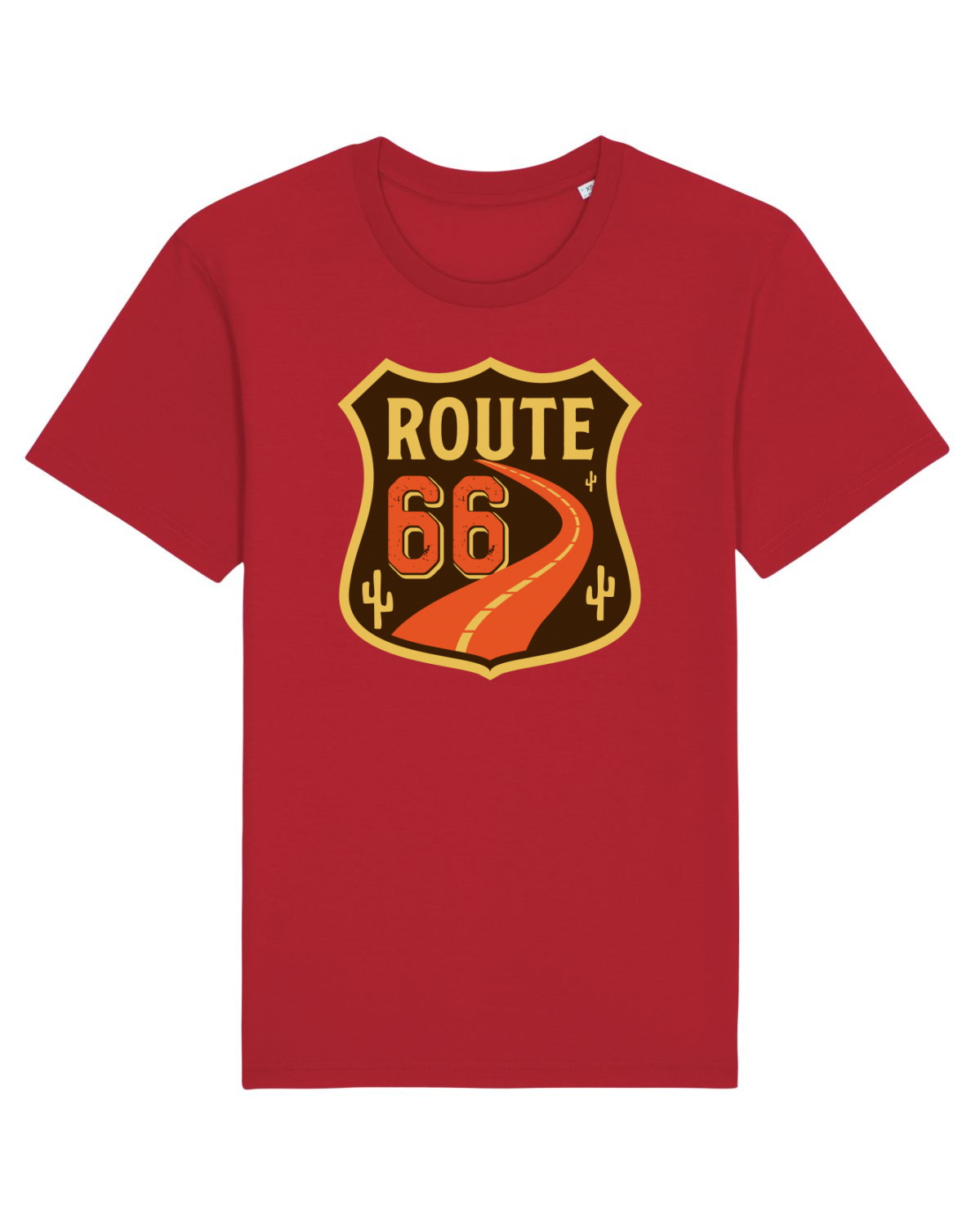 Tricou mânecă scurtă Unisex Rocker Red