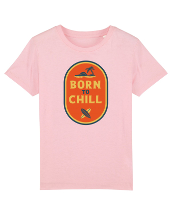  Retro Born To Chill Cotton Pink