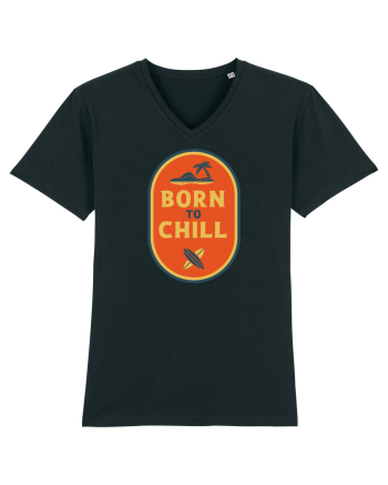  Retro Born To Chill Black