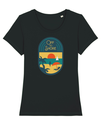 Retro Off To Shore Black