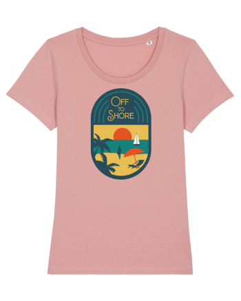 Retro Off To Shore Canyon Pink