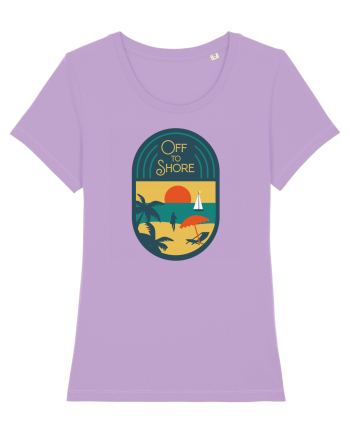 Retro Off To Shore Lavender Dawn