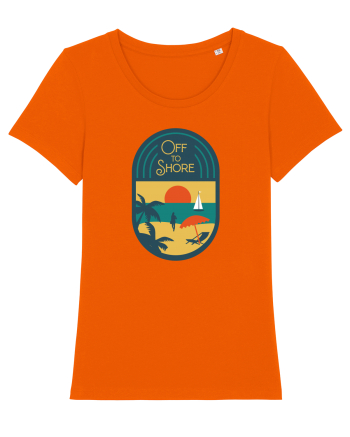 Retro Off To Shore Bright Orange