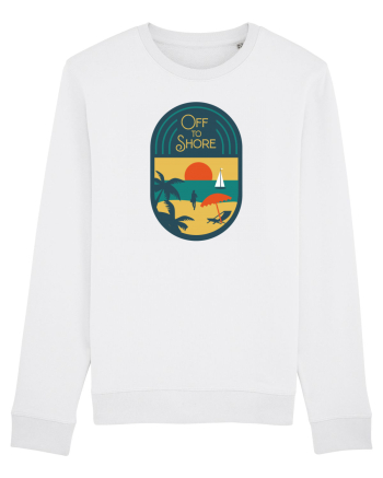 Retro Off To Shore White