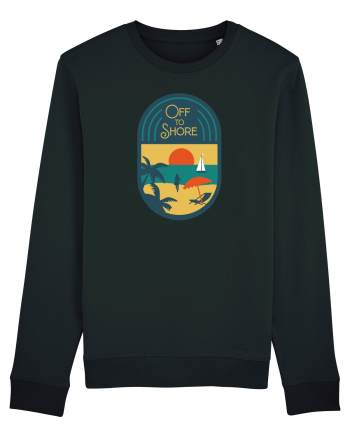 Retro Off To Shore Black