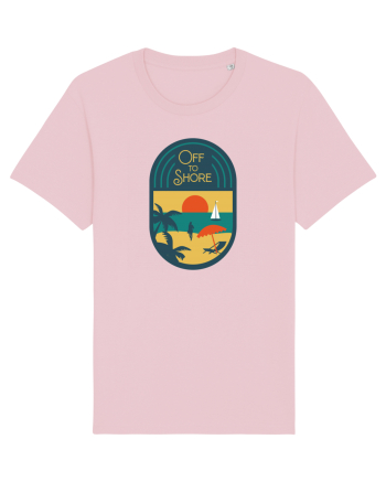 Retro Off To Shore Cotton Pink