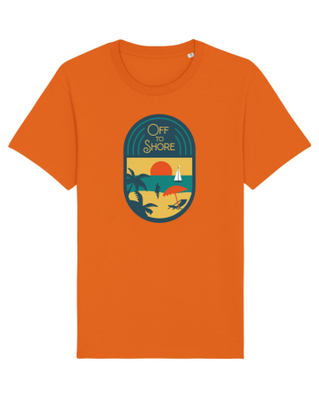 Retro Off To Shore Bright Orange