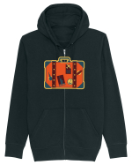 Retro Vacation Is On The Horizon Hanorac cu fermoar Unisex Connector