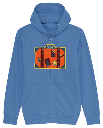 Retro Vacation Is On The Horizon Bright Blue