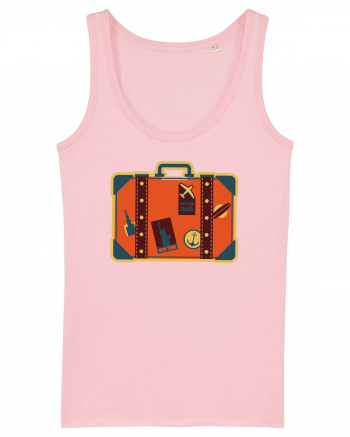 Retro Vacation Is On The Horizon Cotton Pink