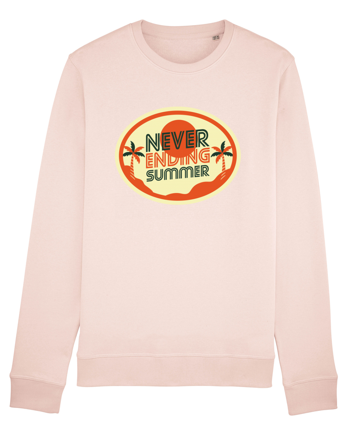 Bluză mânecă lungă Unisex Rise Candy Pink