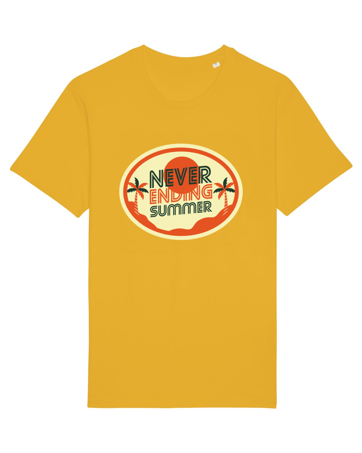 Tricou mânecă scurtă Unisex Rocker Spectra Yellow