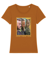 Legend King Ragnar Tricou mânecă scurtă guler larg fitted Damă Expresser
