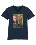 Legend King Ragnar Tricou mânecă scurtă guler V Bărbat Presenter