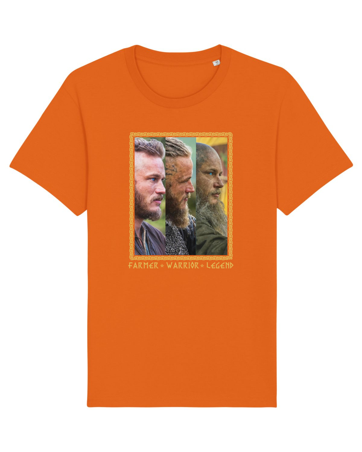 Tricou mânecă scurtă Unisex Rocker Bright Orange