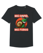 Nici rapid, nici furios Tricou mânecă scurtă guler larg Bărbat Skater