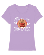 Hai la mine... Tricou mânecă scurtă guler larg fitted Damă Expresser