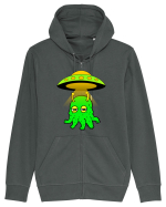 Funny Alien Hanorac cu fermoar Unisex Connector