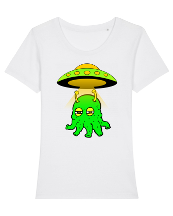 Funny Alien White