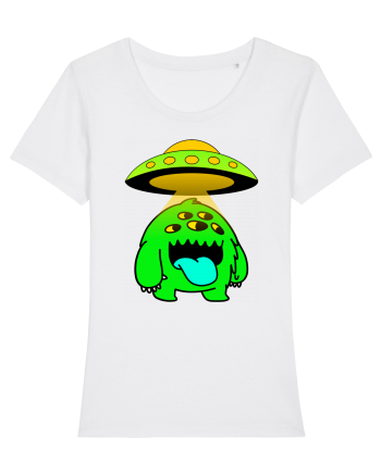 Funny Alien White