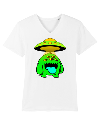 Funny Alien White