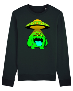 Funny Alien Bluză mânecă lungă Unisex Rise
