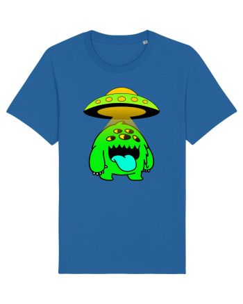 Funny Alien Royal Blue
