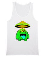 Funny Alien Maiou Bărbat Runs